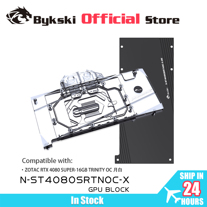 Rtx 4080 Water Cooling Block - Bykski N-ST4080SRTNOC-X Blok GPU do karty