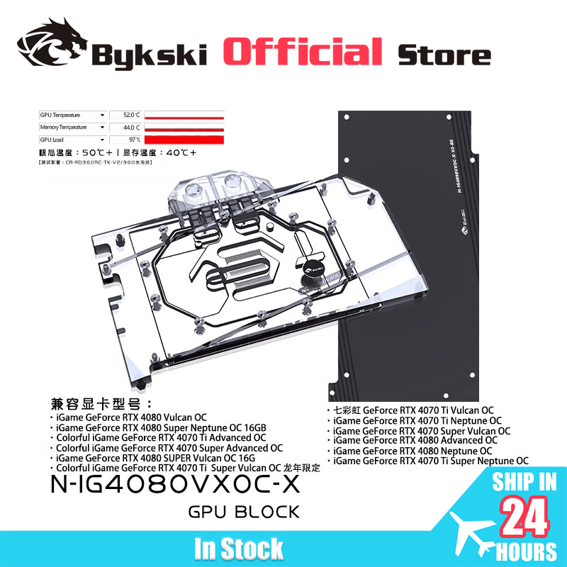 Blok chłodzenia GPU Bykski N-I – Rtx 4080 Water Cooling Block recenzja i cena