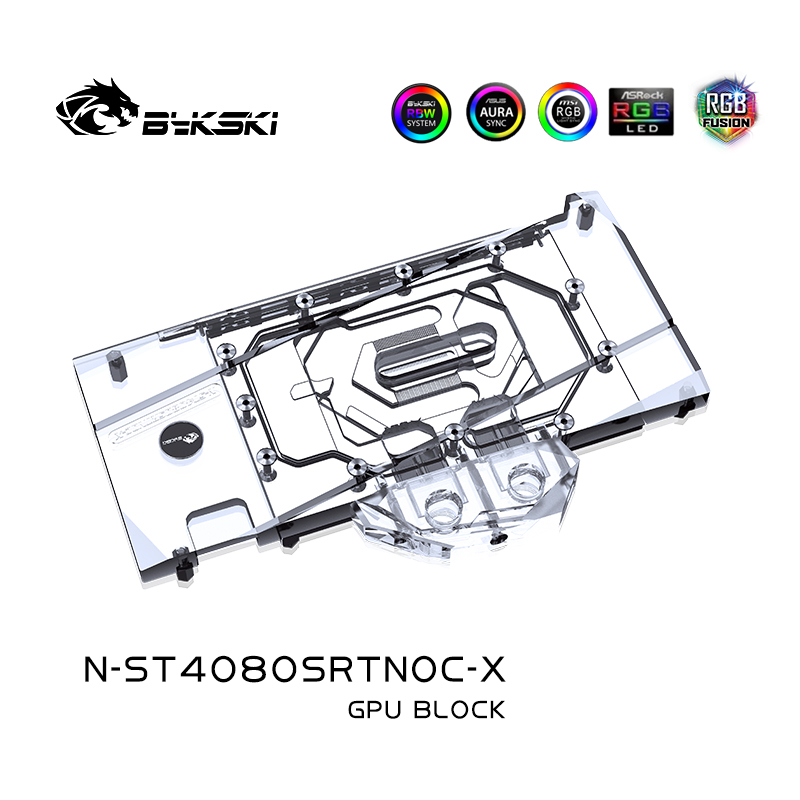 Bykski N-ST4080SRTNOC-X Blok G – Rtx 4080 Water Cooling Block recenzja i cena