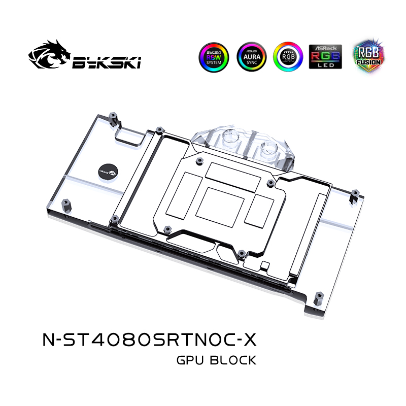 Bykski N-ST4080SRTNOC-X Blok G – Rtx 4080 Water Cooling Block recenzja i cena