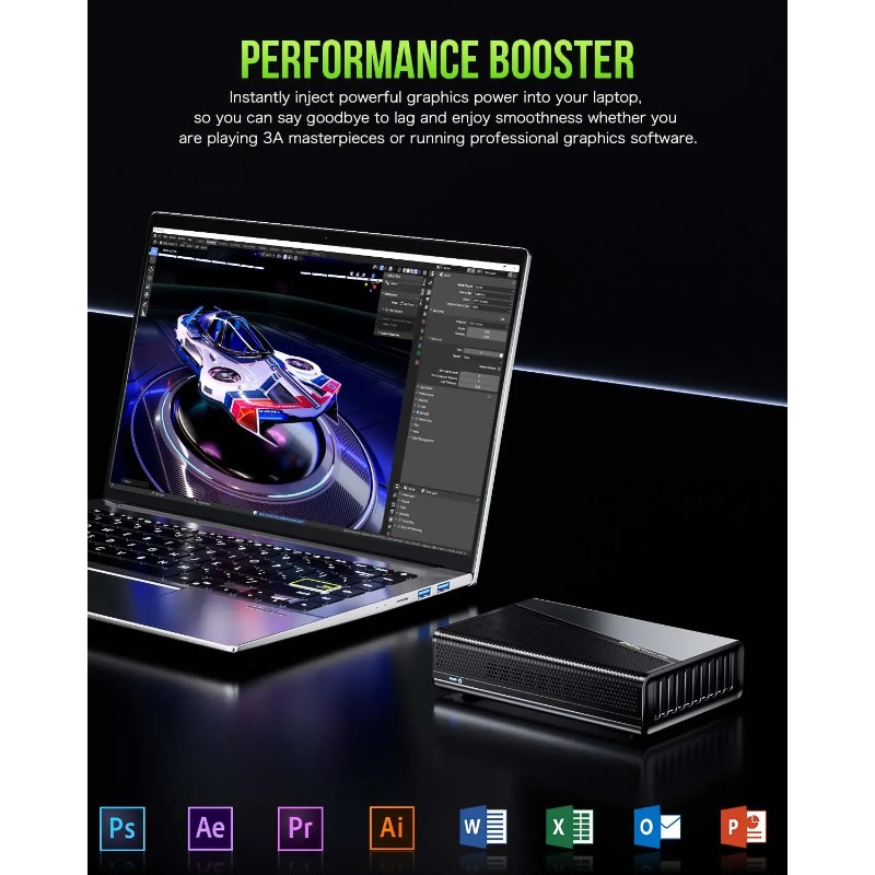 Oculink eGPU Dock G M Ktec AD- – Oculink Gpu Dock Station recenzja i cena