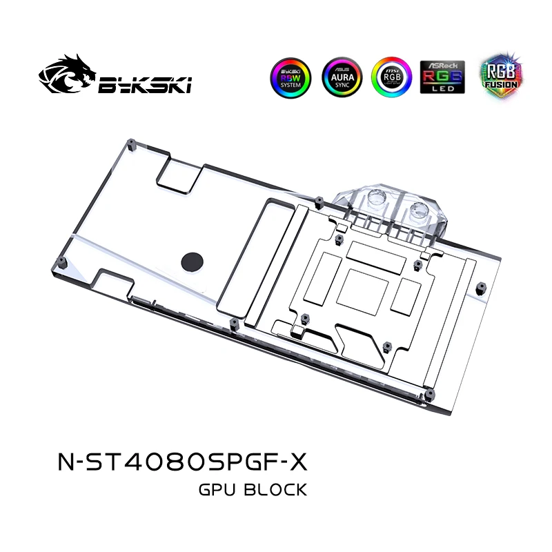 Blok chłodzenia GPU Bykski do  – Rtx 4080 Water Cooling Block recenzja i cena