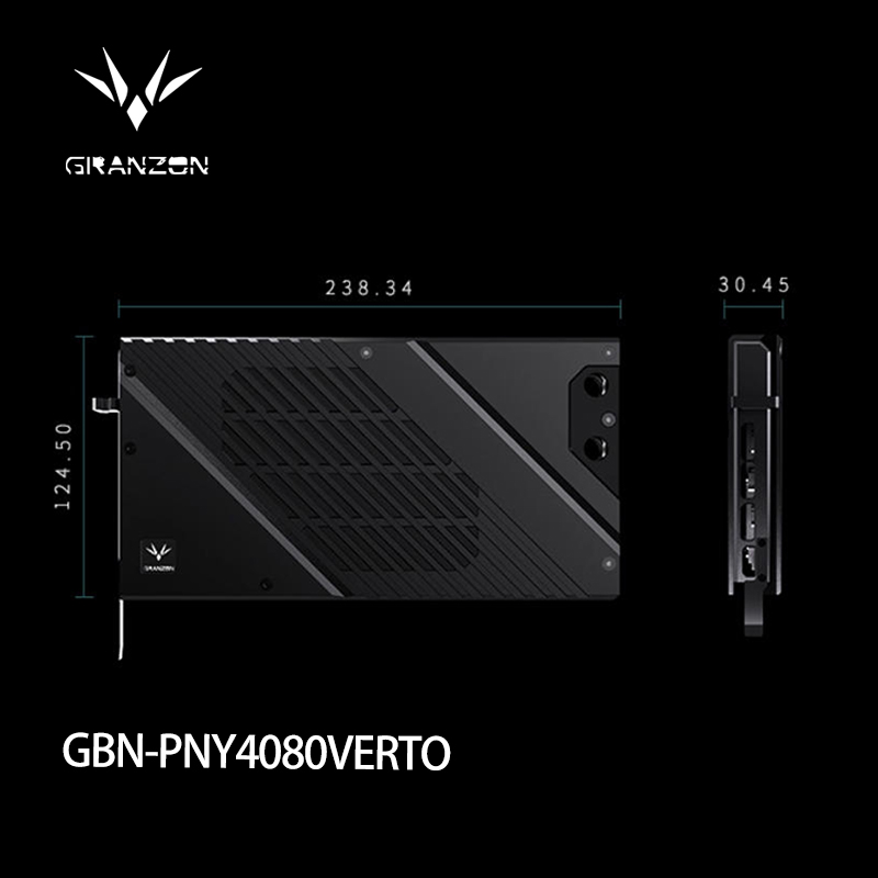 Granzon GBN-PNY4080VERTO Blok  – Rtx 4080 Water Cooling Block recenzja i cena