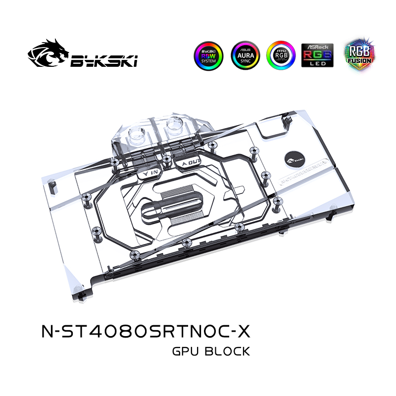 Bykski N-ST4080SRTNOC-X Blok G – Rtx 4080 Water Cooling Block recenzja i cena