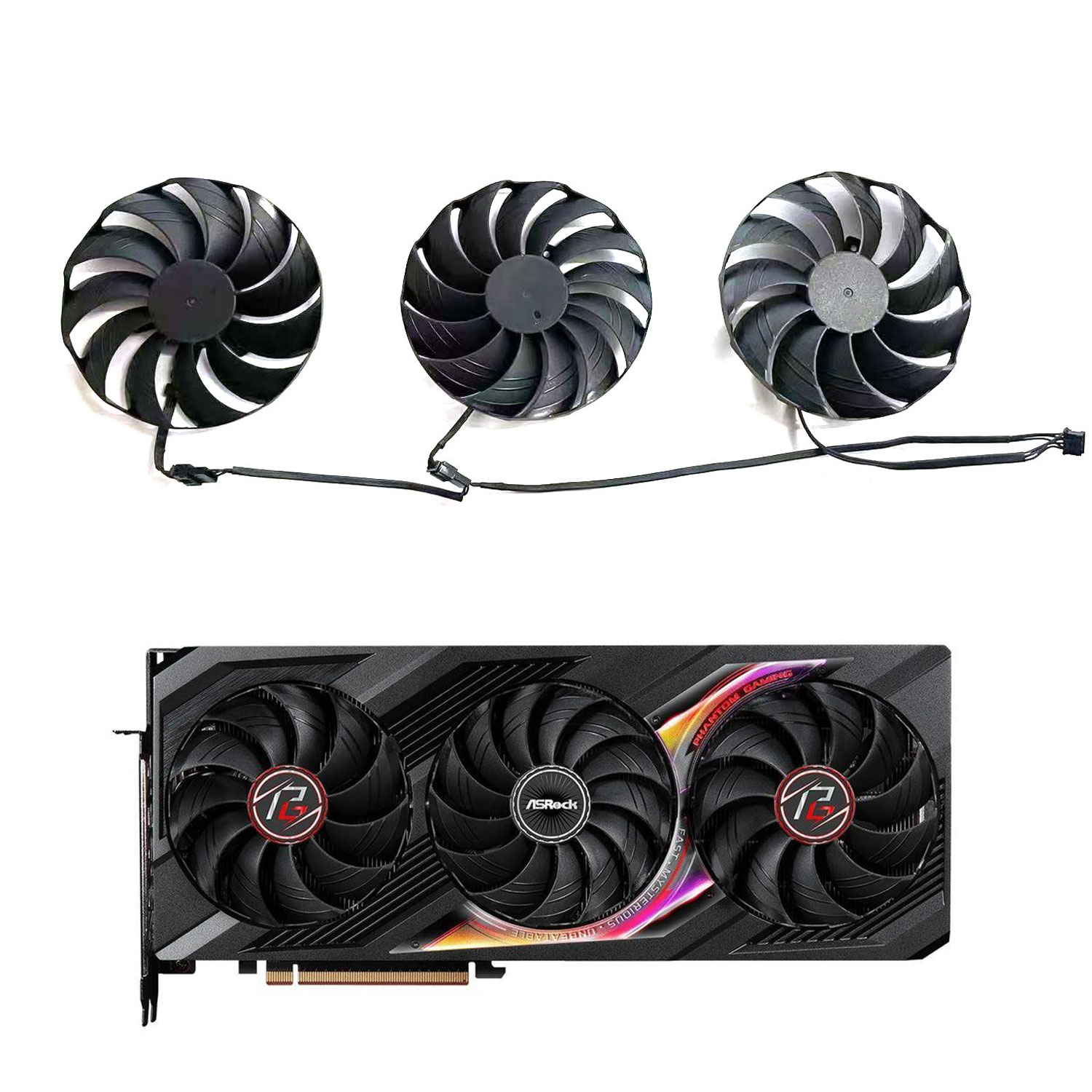 Wymienny wentylator 98MM 4PIN  – Rx 7800 Xt 16Gb recenzja i cena