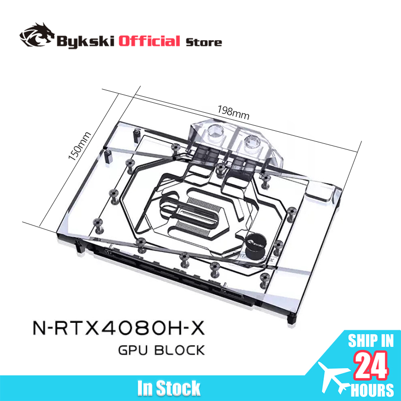 Blok chłodzenia GPU Bykski do  – Rtx 4080 Water Cooling Block recenzja i cena